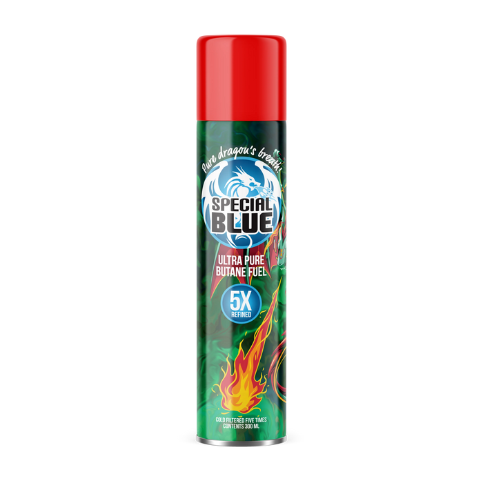 Gas butano ultra refinado x5 premium special blue 300ml