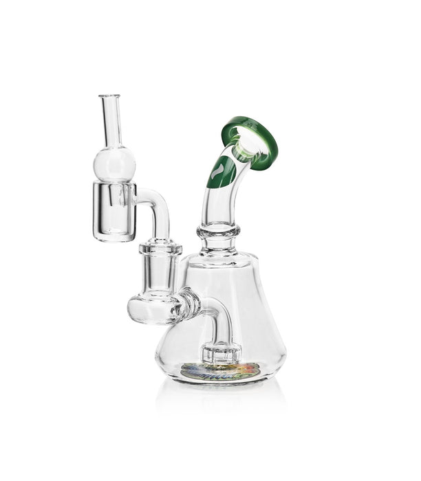 WAX SET GREEN-DAB RIG+BANGER+CARB CAP CALVO GLASS