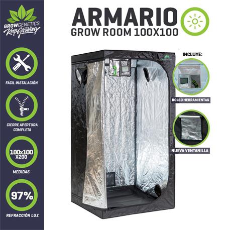 Armario pro 100x100x200 grow genetics