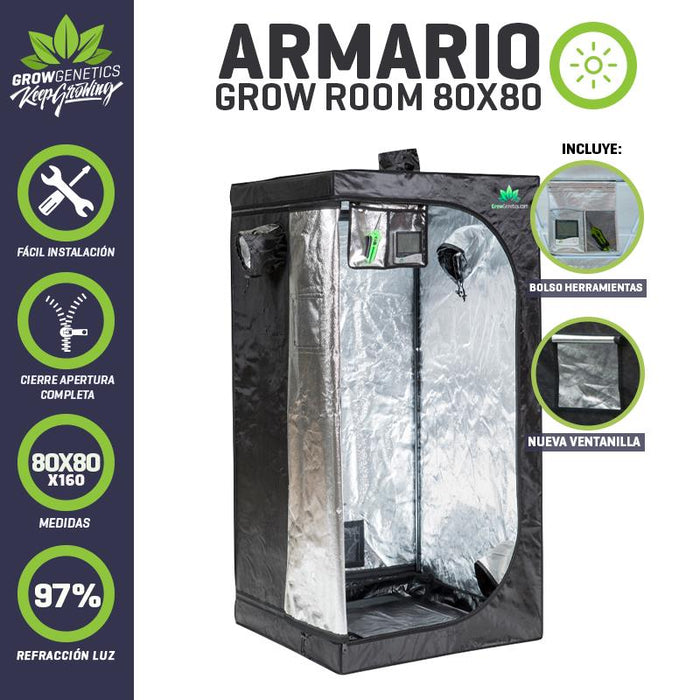 Armario pro 80x80x160 grow genetics