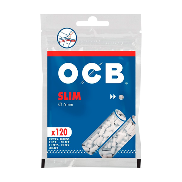 FILTROS OCB SLIM CON PEGAMENTO 10 UDS