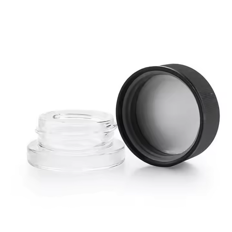 contenedor wax pyrex redondo rosca 7ml