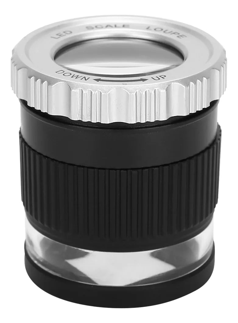 Lupa cuenta hilo led 30x
