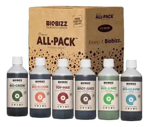 Biobizz all pack 6 botellas 500ml c/u