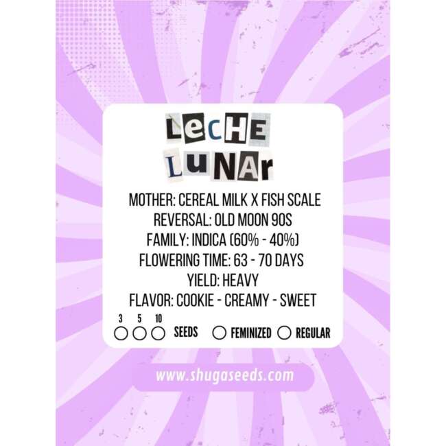 SHUGA SEEDS leche lunar fem x3