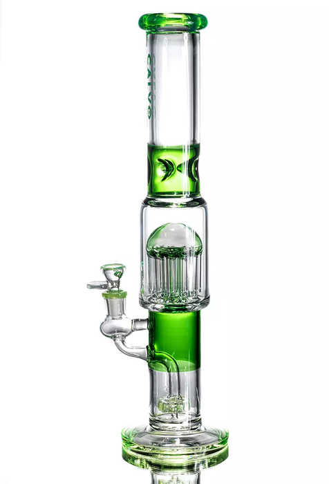 Bong straight tube tree perc calvo glass 40cm