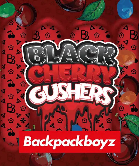 barneys farm BLACK CHERRY GUSHERS fem x3 FEAT BACKPACKBOYZ