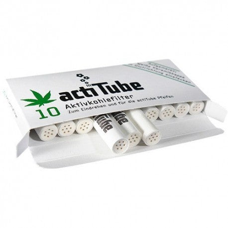 carbon filter tips actitube(boquilla) 8mm x10