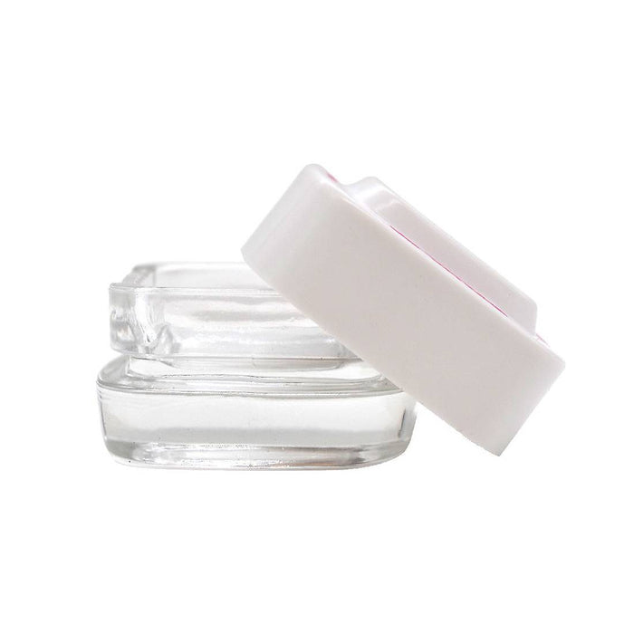 contenedor wax pyrex cuadrado 4ml bonglab