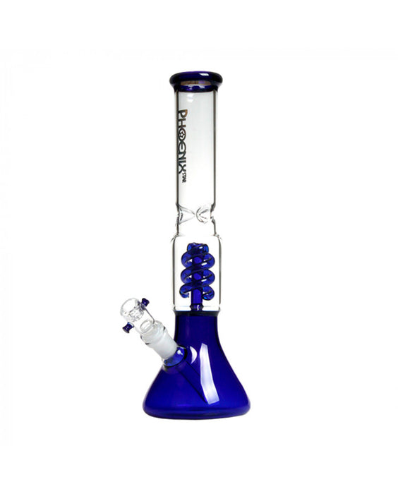 Bong beaker phoenix Helix Perc 35cm