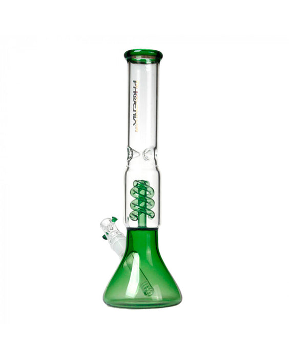 Bong beaker phoenix Helix Perc 35cm