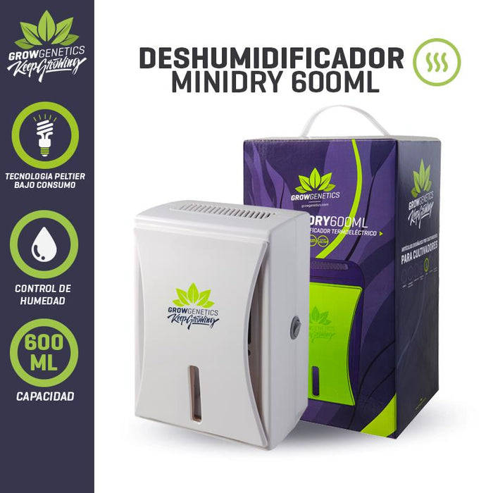 Deshumidificador 600ml grow genetics