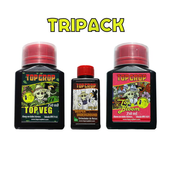 Top crop tripack